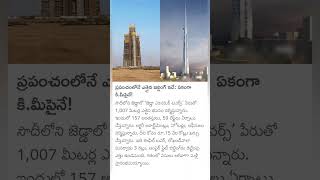 Jeddah tower: world tallest building in Saudi Arabia