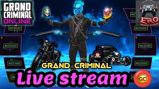 🔴 Grand Criminal Online sandbox |Ero Anandh Gaming Daily Missions |ghost Rider Event Playing