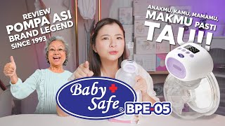 EMAKMU NGGAK ASING SAMA YANG SATU INI! | REVIEW POMPA ASI HANDSFREE BABY SAFE BPE-05