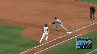 LAD@SD: Turner's error plates Blash in the 9th