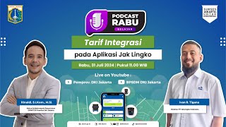 Rabu Belajar Episode 151 : Tarif Integrasi pada Aplikasi JakLingko