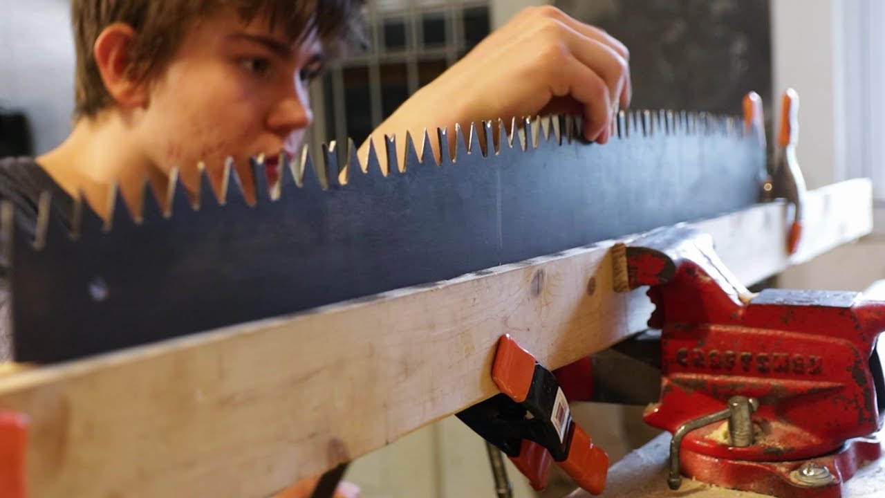 Restoring A Vintage Crosscut Saw Youtube