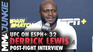 UFC on ESPN+ 32: Derrick Lewis post fight interview