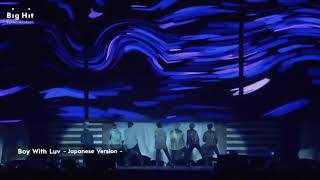 BTS (방탄소년단) — BOY WITH LUV (Japanese ver.) LIVE | 191214 5TH MUSTER: MAGIC SHOP IN OSAKA