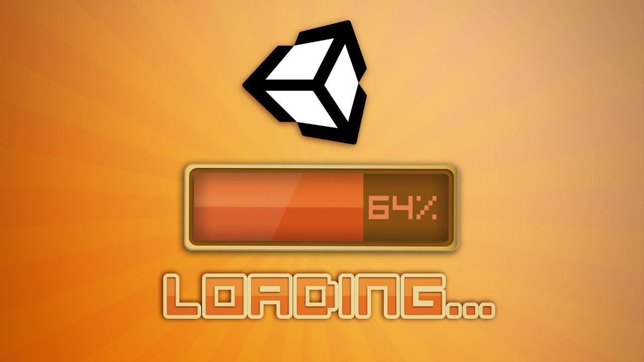 Loading scenes. Unity load Screen. Load Bars.