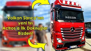 Volkan Sarıca'nın Yeni Tırına İlk Dokunuşlar Bizden - Mercedes Actros.