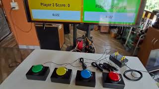 4 player scoreboard - 4-wired buzzers