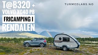 Fricamping i Rendalen med T@B320 Offroad + Volvo XC40 P8 - turmedlars.no