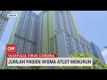 Jumlah Pasien Wisma Atlet Menurun