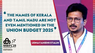 'The names of Kerala and Tamil Nadu are not even mentioned in the Union Budget' - Udhayanidhi Stalin