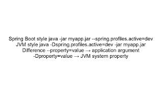 Spring Boot Active Profile and Config Location from Command Line Explained