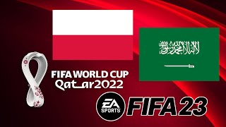 POLSKA - ARABIA SAUDYJSKA | FIFA 23 - PROGNOSTYK MECZU