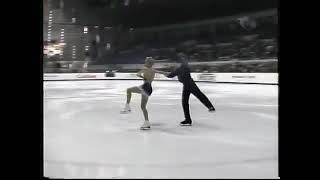 Valerie Saurette and Jean-Sebastien Fecteau - NHK Trophy 1999. LP.