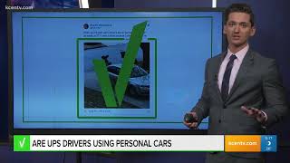 Are UPS drivers using personal cars to deliver packages? | Verify
