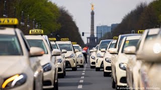 Taxi Demo in Berlin 03.03.2020