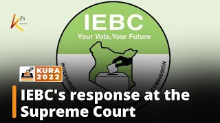 IEBC is this afternoon expected to file its responses to Raila Odinga's petition