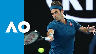 Denis Istomin v Roger Federer match highlights (1R) | Australian Open 2019