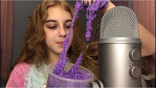 ASMR | Slime On Mic | Tapping, Scratching, Whispering