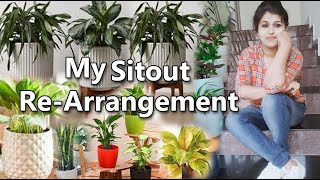 വരൂ എന്റെ sitout ചെടികൾ കാണാൻMy Sitout Re-Arrangement/Malayalam/poppy happy vlogs