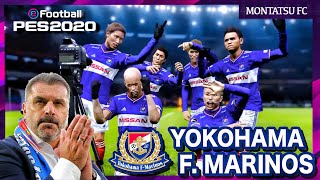 【J1王者】横浜F.マリノスのサッカーをウイイレ2020で再現挑戦！！ゴールまとめ / 再現・戦術エディットあり/ ポステコグルー / 偽SB / 仲川輝人 / マルコスジュニオール / Jリーグ