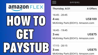 How To Get Paystub From Amazon Flex (2025)
