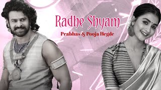 Radhe Shyam First Look | Prabhas | Pooja Hegde | Prabhas 20th Movie Titled as Radhe Shyam | Prabhas