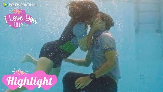 I Love You Silly | Highlight EP01 Lily dan Jordy Ciuman di Dalam Kolam Berenang? | WeTV Original