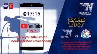 Neuchâtel Hockey Academy  vs  ZSC Lions - 03.10.2021