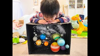 MAKE YOUR OWN Solar System in a box - Solar system projects