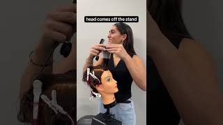 PART 1 “everyone wants to be a cosmetology student until…” #beautyschool #hairstylist #relatable