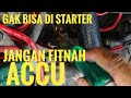 Cara mengatasi Mobil tidak mau di Starter.Test Accu dan Starter hanya dengan Obeng