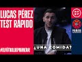 ¡Lucas Pérez pasa el test rápido de #ElFútbolDePrimera!