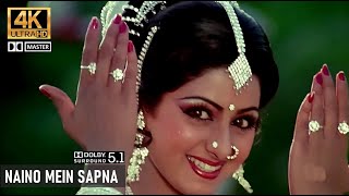 Naino Mein Sapna (4K Video & 5.1 Surround Sound) Himmatwala, Kishore, Lata, Jitendra, Sridevi