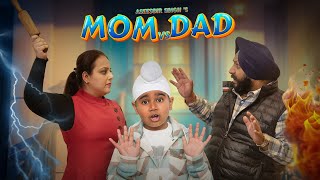 Mom Vs Dad: Aseesbir Singh ft Parampal Singh, Simran (Official Music Video Teaser)