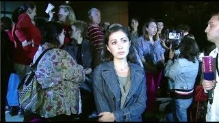 დააკავეთ მოძალადე - თამთა თოდაძის მხარდამჭერი აქცია პროკურატურასთან