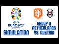 Netherlands vs. Austria | Euro 2024 Simulation | EA Sports FC 24 (PS5)