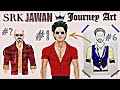 Shahrukh Khan Journey Art | Jawan movie |6 different looks|