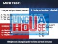 LINGUA HOUSE test