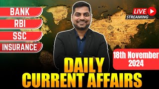 18th November 2024 Current Affairs Today | Daily Current Affairs| News Analysis by Kapil Kathpal