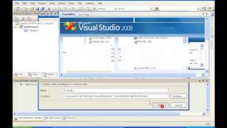 How to write c programming code and run at visual studio 2008
