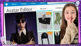 Ava macht Wednesday Addams einen Roblox Account ❤ Alles Ava Gaming