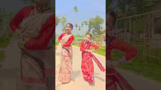 বহাগ বিহু কণমানি নাচনী ৷৷ Shorts video bihu reels🔥🌸🥰 #shortsvideo #bihu