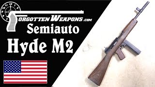 Semiauto M2 Hyde Reproduction: The Interim US WW2 Subgun