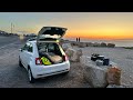 Tiny Car Camping on the French Riviera - Escargot & Baguette