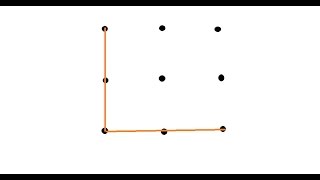 how to connect 9 dots with 4 straight line