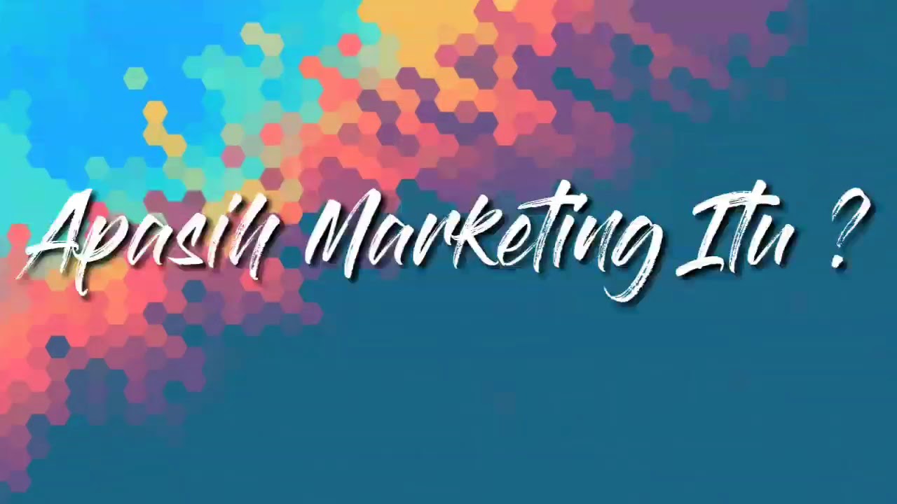 Pengertian Dan Fungsi Marketing - YouTube