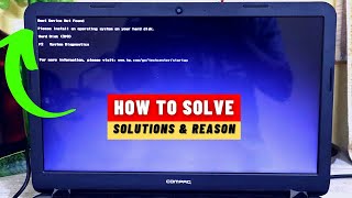How To Fixed Hard Disk 3f0 Error | Boot Device Not Found On HP | Part 2 Solutions