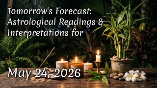 Daily Astrology Reading May 24, 2026: Clear Mind, Steady Heart, Deep Change