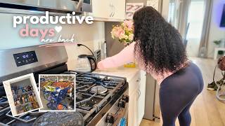 getting my life together ♥ productive days are back | grocery shopping + pantry reset