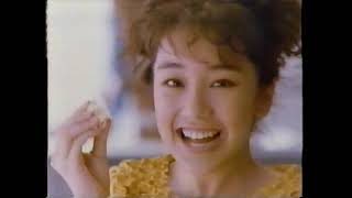 1992 ハウス食品　アメリカンポップコーン　CM 西田ひかるさん